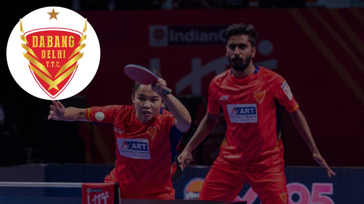 Dabang Delhi Dominates Puneri Paltan, Claims Top Spot in Ultimate Table Tennis